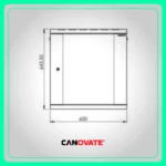 GABINETE DE PARED PARA INTERIOR DE 12 U