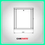 GABINETE DE PARED PARA INTERIOR DE 12 U