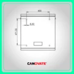 GABINETE DE PARED PARA INTERIOR DE 12 U